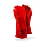 Dromex Weld Red Heat Leather Gloves DG-WELD/RED